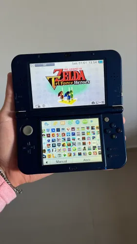 Nintendo New 3DS XL Azul 64GB desbloqueado - Envio OLX