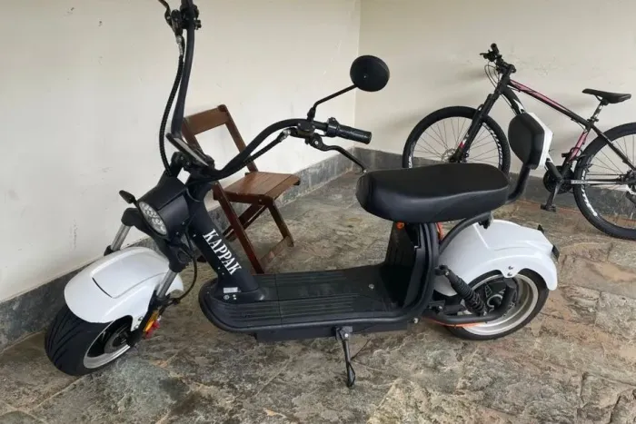 Scooter Elétrica Kappak 3000W 60V - bateria boa - pronta para uso