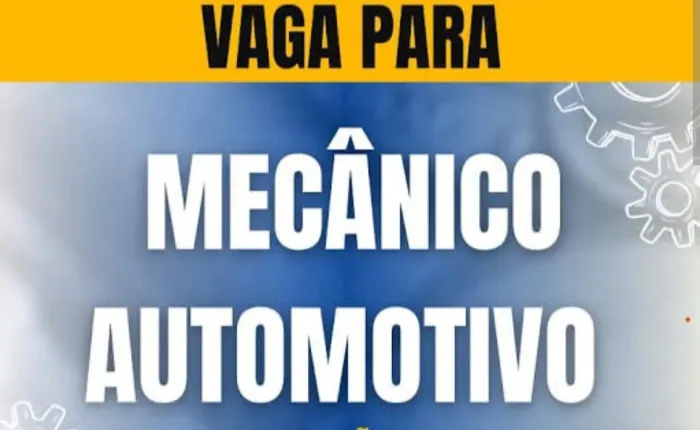 Vaga Mecânico de automotivo