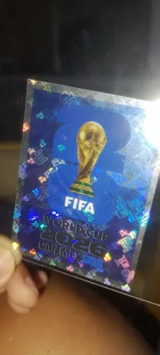 Carta rara FIFA 2026 com defeito 
