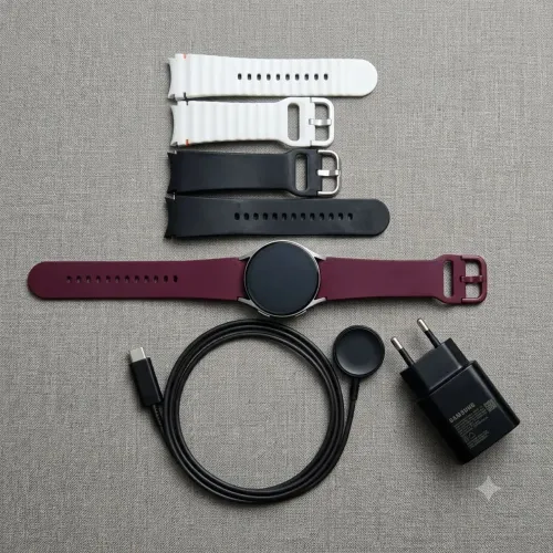 Samsung Galaxy Watch 7 (40mm) Completo + 3 Pulseiras e Carregador