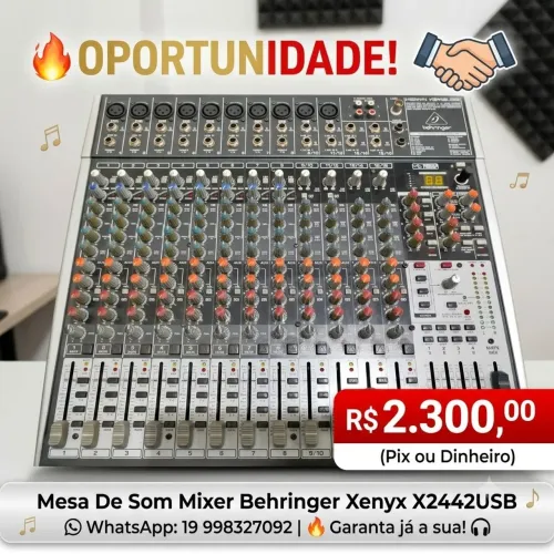 Mesa de som profissional 