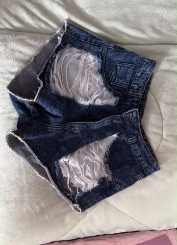 Shorts Jeans Destroyed