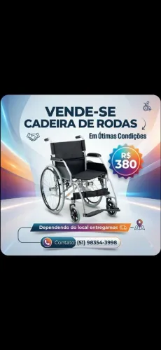 Vendo cadeira de rodas