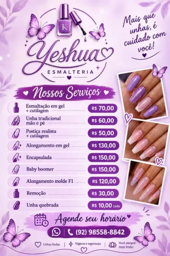 Agende seu horário ?