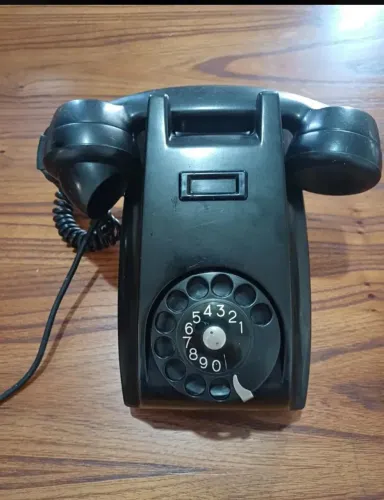 Telefone antigo Ericson está sem fio, item colecionável 
