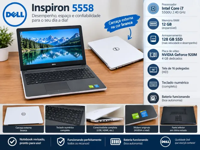 Notebook DELL Core I7