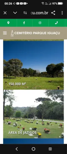 Jazigo Cemitério Parque Iguaçu área nobre