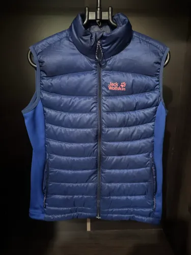 Colete Puffer Bobojaco jaqueta jack wolfskin stowaway down 700
