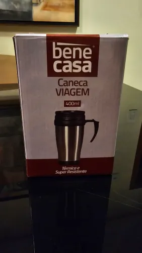 Caneca térmica para viagem - NOVA