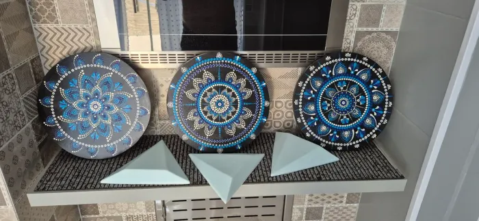 CONJUNTO ENFEITE DE PAREDE