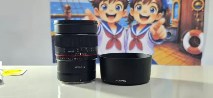 Lente samyang 85mm 1.4 para nikon z