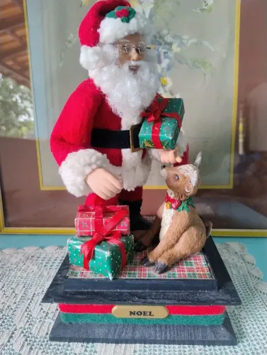 Antigo Papai Noel musical anos 90