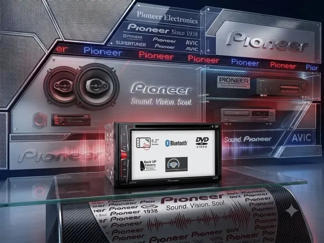 Multimídia Pioneer receivers AVH-A218BT
