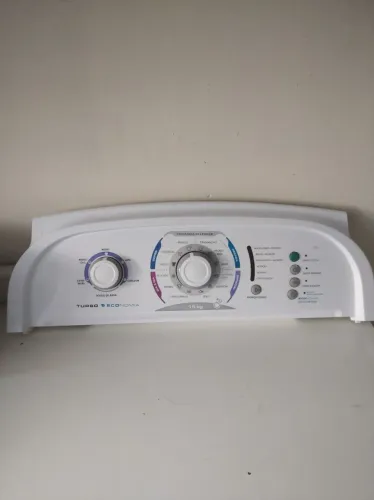 Painel completo com as placas máquina de lavar roupa Eletrolux 15k