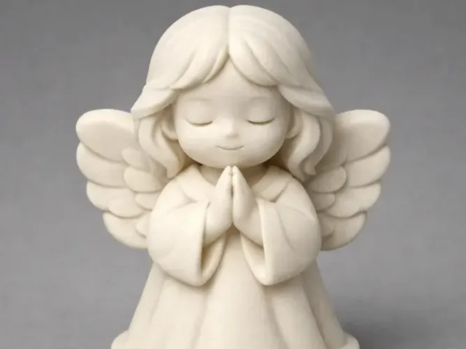 anjo de oração para a primeira comunhão