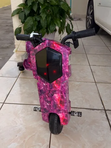 Moto elétrica Drifit Rosa