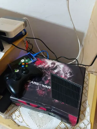 Xbox 360 destravado 200 jogos em promoção!!!