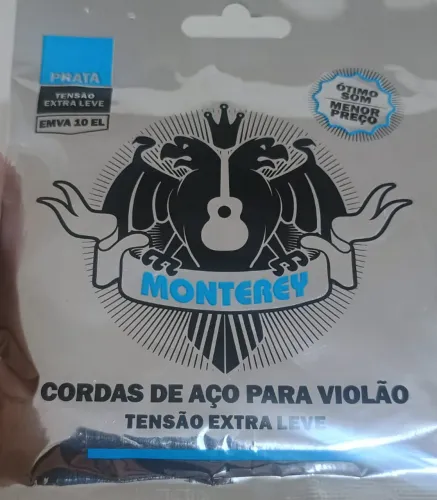 Corda de violão de aço Monterey