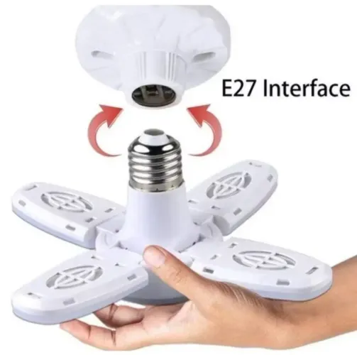 Lâmpada mini fan blade