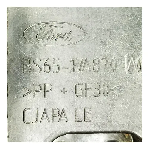 Guia Paralama Esquerdo Ford Fiesta Sd 1.6 2012 77248