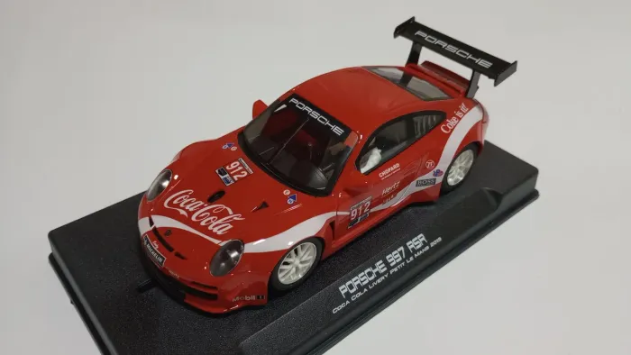 carro de autorama Porsche Coca Cola