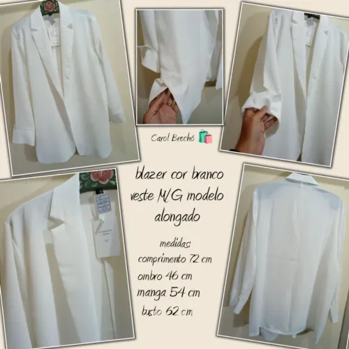 Blazer modelo alongado
