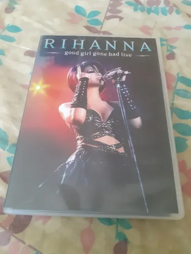 DVD RIHANNA GOOD GIRL GONE BAD LIVE ORIGINAL ENCARTE 