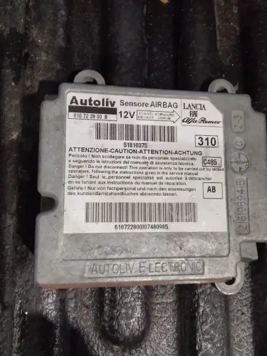 Modulo Airbag Fiat Punto 08/13 51931289