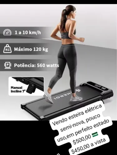 Esteira elétrica 