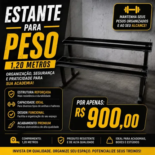 Estante para peso