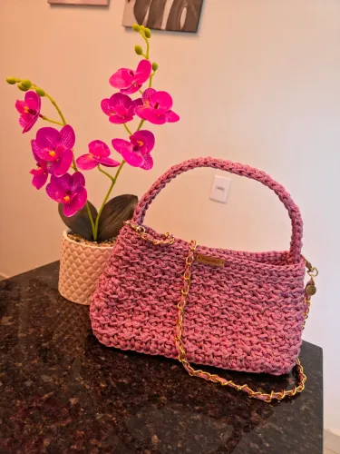 Bolsa de crochê