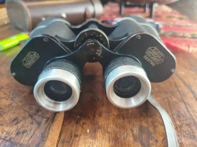 OPORTUNIDADE Binóculos Vintage - Leitz Wetzlar, modelo Marseptit 7x50