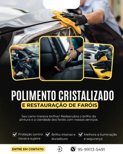 Fazemos polimento cristalizado