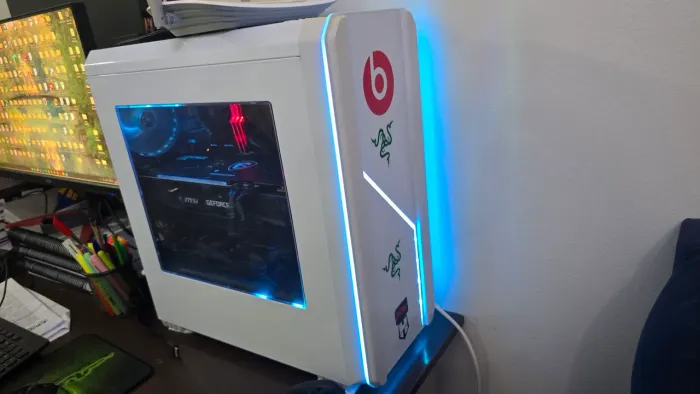 Computador gamer i5 8400 - 16gb ddr4 - ssd 480 gb - monitor 144 hz 1080p - fonte 650w gold