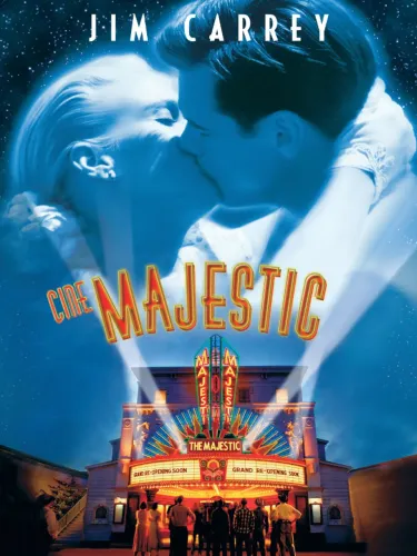 DVD Cine Majestic Filme Drama Romântico Jim Carrey Frank Darabont Original Completo