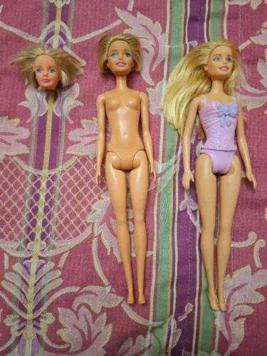 Lote Barbies para Customização/Sucatas
