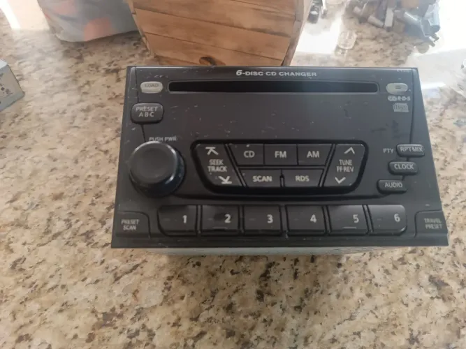 Rádio cd Nissan original xterra
