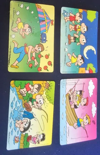 Cartão postal Turma da Mônica Antigo 1993 e 1995