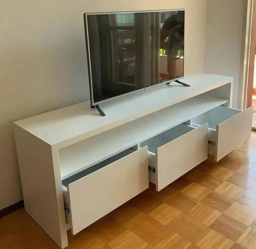 Rack Com Três Gavetões L 1.50 M