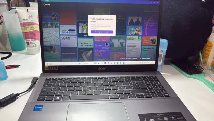 Acer Aspire 5 A515-57-565J - i5 12ª Geração | 8GB RAM | SSD 512GB