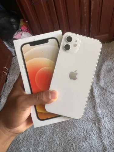 iPhone 12 com caixa e nota