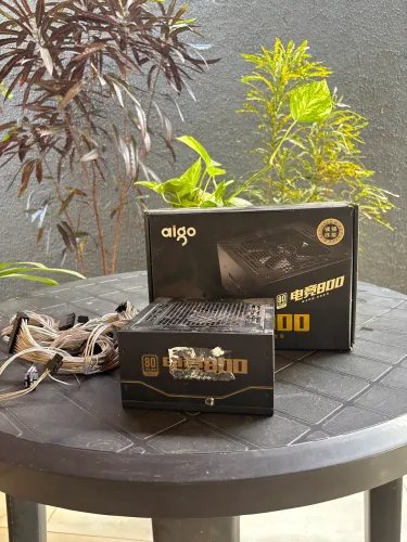 fonte aigo 80 plus gold! (com defeito, mais detalhes no pv)