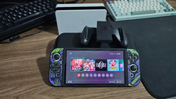Nintendo Switch Oled 256gb Desbloqueado