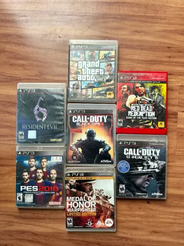 Vendo jogos ps3 - 30 R$