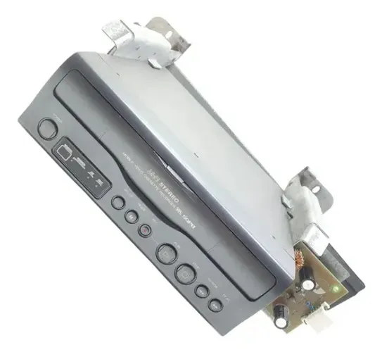 Rádio Multimídia Vhs Chrysler Grand Caravan 1996 A 2002 - Ci Cinza