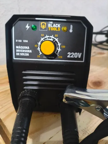 Máquina de solda 120A - eletrodo 