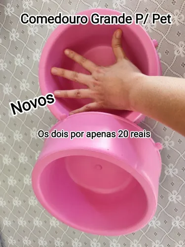 Comedouro Grande para Pet NOVOS