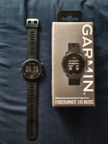 Relógio Garmin Forerunner 245 music esporte