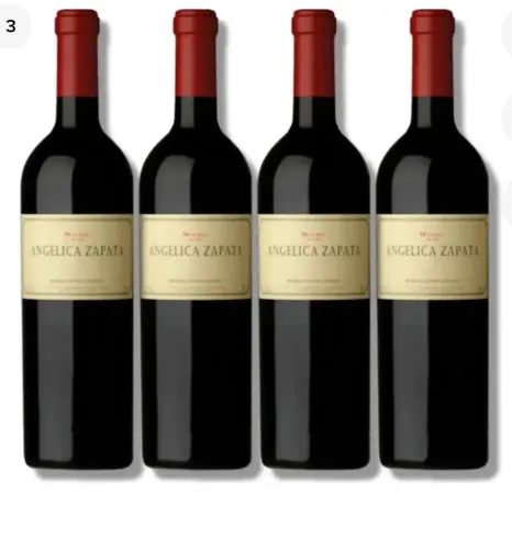 Vinho Angelica Zapata Malbec 2021 - kit 4 garrafas